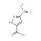 5-Nitro-3-pyrazolecarboxylic acid (CAS 198348-89-9) - chemical structure image