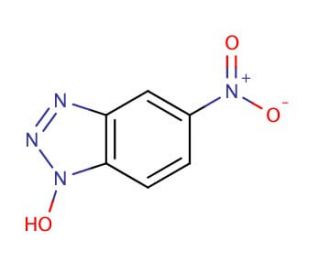 5-Nitro-benzotriazol-1-ol - chemical structure image