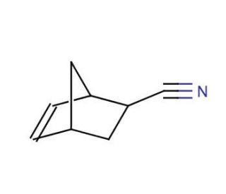 5-Norbornene-2-carbonitrile, mixture of isomers (CAS 95-11-4) - chemical structure image
