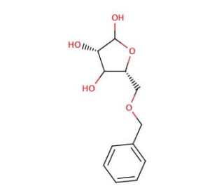 5-O-Benzyl-D-ribose (CAS 72369-89-2) - chemical structure image