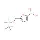 5-(O-Tbdms)oxymethylfuran-2-boronic acid (CAS 1072952-55-6) - chemical structure image