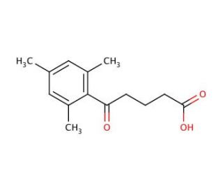 5-oxo-5-(2,4,6-trimethylphenyl)pentanoic acid (CAS 500892-07-9) - chemical structure image