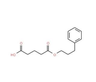 5-Oxo-5-(3-phenylpropoxy)pentanoic acid - chemical structure image