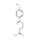 5-Oxo-5-(4-thiomethylphenyl)valeric acid (CAS 845790-49-0) - chemical structure image