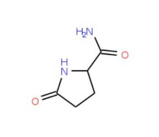 5-Oxopyrrolidine-2-carboxamide (CAS 5626-52-8) - chemical structure image