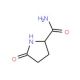 5-Oxopyrrolidine-2-carboxamide (CAS 5626-52-8) - chemical structure image