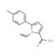 5-p-Tolyl-1-vinyl-1H-pyrrole-2-carboxylic acid - chemical structure image