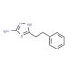 5-Phenethyl-1H-[1,2,4]triazol-3-ylamine - chemical structure image