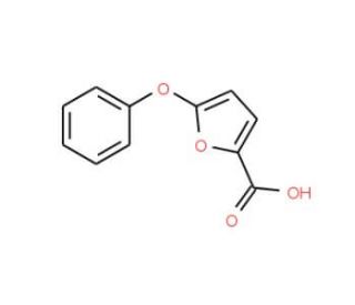 5-Phenoxy-2-furoic acid (CAS 60698-32-0) - chemical structure image