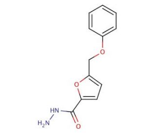 5-(phenoxymethyl)-2-furohydrazide - chemical structure image