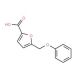5-(phenoxymethyl)-2-furoic acid (CAS 91368-74-0) - chemical structure image