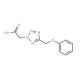 [5-(phenoxymethyl)-2H-tetrazol-2-yl]acetic acid - chemical structure image