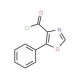 5-Phenyl-1,3-oxazole-4-carbonyl chloride (CAS 337508-64-2) - chemical structure image