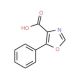 5-Phenyl-1,3-oxazole-4-carboxylic acid (CAS 99924-18-2) - chemical structure image