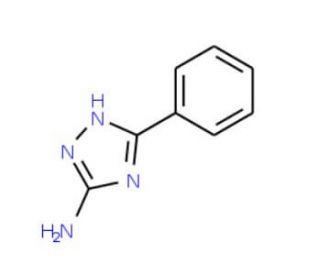 5-Phenyl-1H-[1,2,4]triazol-3-ylamine - chemical structure image