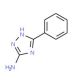5-Phenyl-1H-[1,2,4]triazol-3-ylamine - chemical structure image