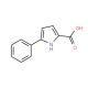 5-Phenyl-1H-pyrrole-2-carboxylic acid (CAS 6636-06-2) - chemical structure image
