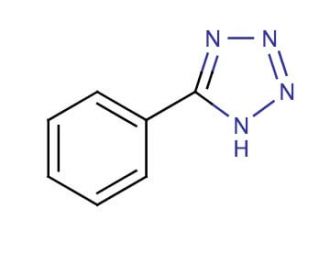 5-Phenyl-1H-tetrazole (CAS 18039-42-4) - chemical structure image