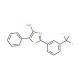 5-Phenyl-2-[3-(trifluoromethyl)phenyl]-1,3-thiazol-4-ol - chemical structure image