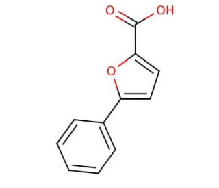 5-Phenyl-2-furoic acid (CAS 52938-97-3) - chemical structure image