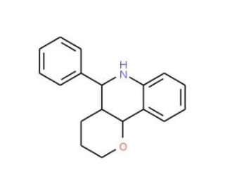 5-Phenyl-3,4,4a,5,6,10b-hexahydro-2H-pyrano[3,2-c]quinoline - chemical structure image
