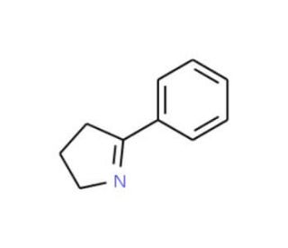 5-phenyl-3,4-dihydro-2H-pyrrole (CAS 700-91-4) - chemical structure image