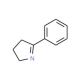 5-phenyl-3,4-dihydro-2H-pyrrole (CAS 700-91-4) - chemical structure image
