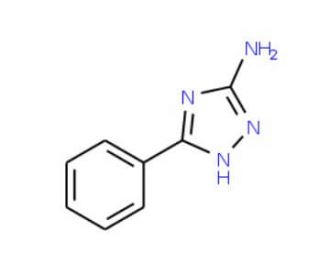 5-phenyl-4H-1,2,4-triazol-3-amine (CAS 4922-98-9) - chemical structure image