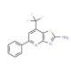 5-phenyl-7-(trifluoromethyl)[1,3]thiazolo[4,5-b]pyridin-2-amine - chemical structure image
