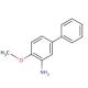 5-Phenyl-o-anisidine (CAS 39811-17-1) - chemical structure image