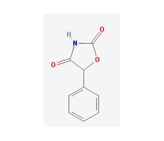 5-Phenyloxazolidine-2,4-dione (CAS 5841-63-4) - chemical structure image