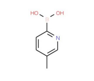 5-Picoline-2-boronic acid (CAS 372963-49-0) - chemical structure image