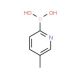 5-Picoline-2-boronic acid (CAS 372963-49-0) - chemical structure image