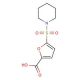 5-(piperidin-1-ylsulfonyl)-2-furoic acid - chemical structure image