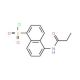 5-Propionylamino-naphthalene-1-sulfonyl chloride - chemical structure image