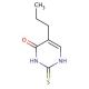 5-Propyl-2-thiouracil (CAS 2954-52-1) - chemical structure image