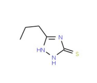 5-propyl-4H-1,2,4-triazole-3-thiol (CAS 7271-46-7) - chemical structure image