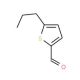 5-Propyl-thiophene-2-carbaldehyde (CAS 35250-76-1) - chemical structure image