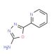 5-Pyridin-2-yl-1,3,4-oxadiazol-2-ylamine (CAS 5711-72-8) - chemical structure image