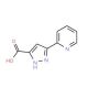 5-Pyridin-2-yl-1H-pyrazole-3-carboxylic acid (CAS 374064-02-5) - chemical structure image