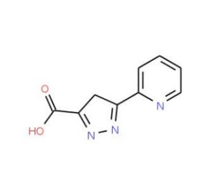 5-Pyridin-2-yl-2H-pyrazole-3-carboxylic acid (CAS 374064-02-5) - chemical structure image