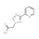 (5-Pyridin-2-yl-tetrazol-2-yl)-acetic acid - chemical structure image