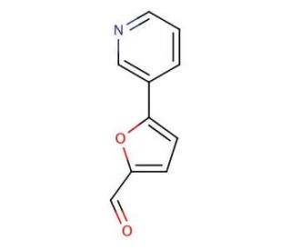 5-pyridin-3-yl-2-furaldehyde (CAS 38588-49-7) - chemical structure image