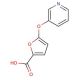 5-(Pyridin-3-yloxy)-2-furoic acid (CAS 852180-39-3) - chemical structure image