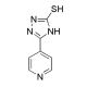 5-pyridin-4-yl-4H-1,2,4-triazole-3-thiol (CAS 1477-24-3) - chemical structure image