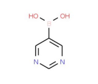 5-Pyrimidylboronic acid (CAS 109299-78-7) - chemical structure image