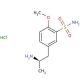 5[(R)-(2-Aminopropyl)]-2-methoxybenzenesulfonamide Hydrochloride (CAS 112101-75-4) - chemical structure image