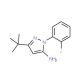 5-tert-Butyl-2-(2-fluorophenyl)-2H-pyrazol-3ylamine (CAS 845866-86-6) - chemical structure image
