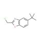 5-(Tert-butyl)-2-(chloromethyl)-1,3-benzoxazole - chemical structure image