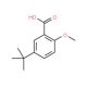 5-tert-Butyl-2-methoxybenzoic acid (CAS 73469-54-2) - chemical structure image